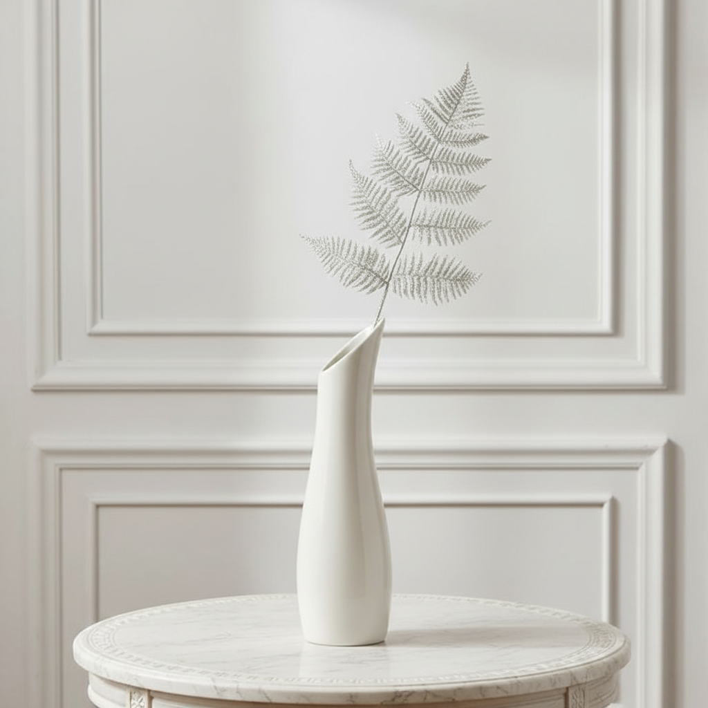 Sia Home Fougère feuillage artificiel argenté 73 cm