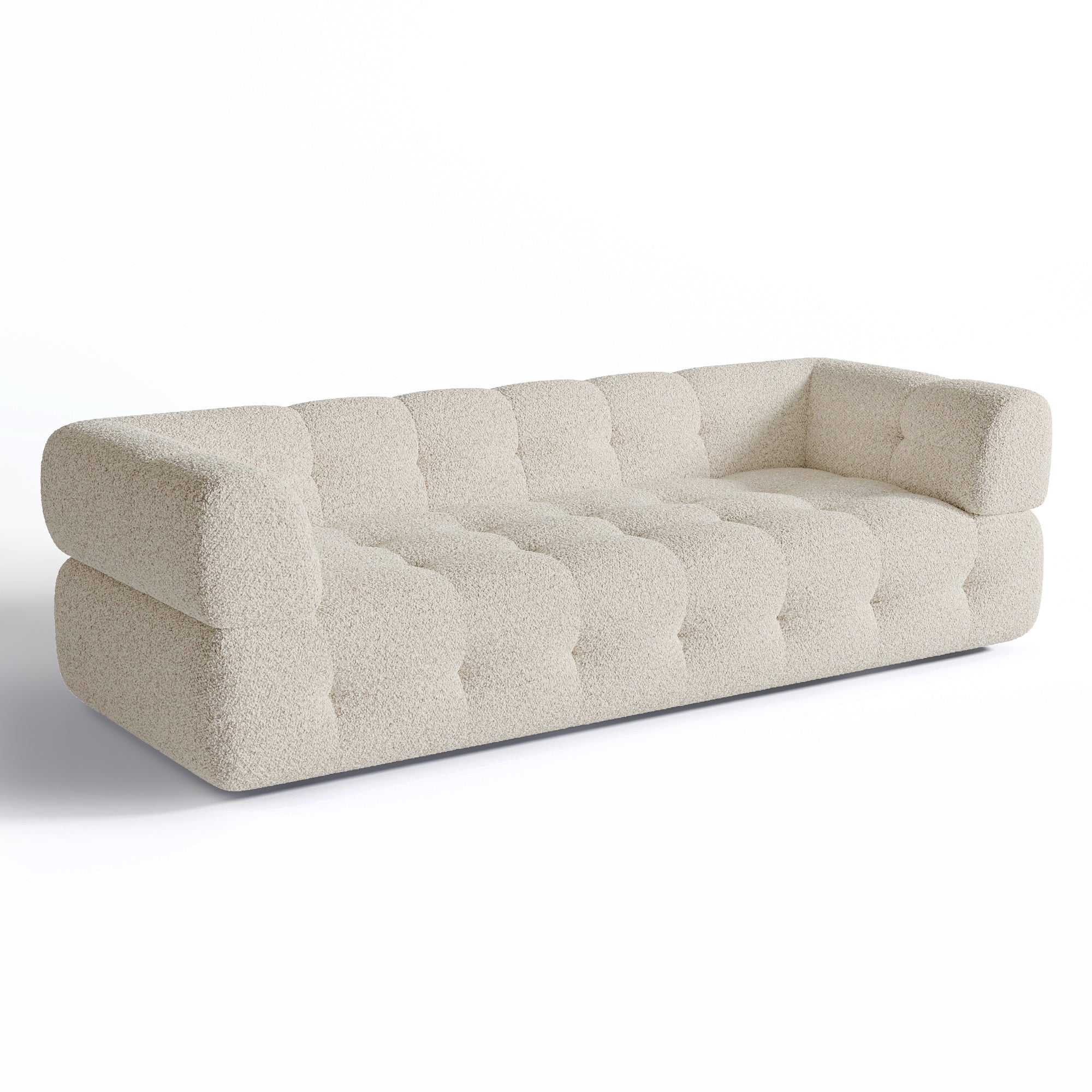 Sia Home Charlie Canapé droit crème 230 cm