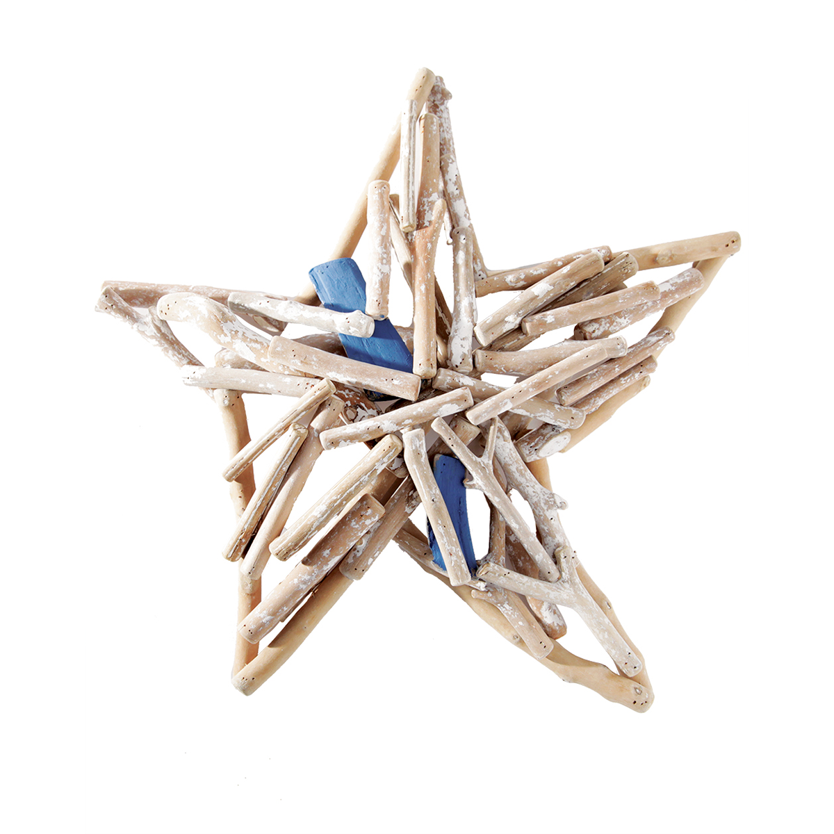 Sia Étoile Marin objet déco crème petit format 34 cm bois