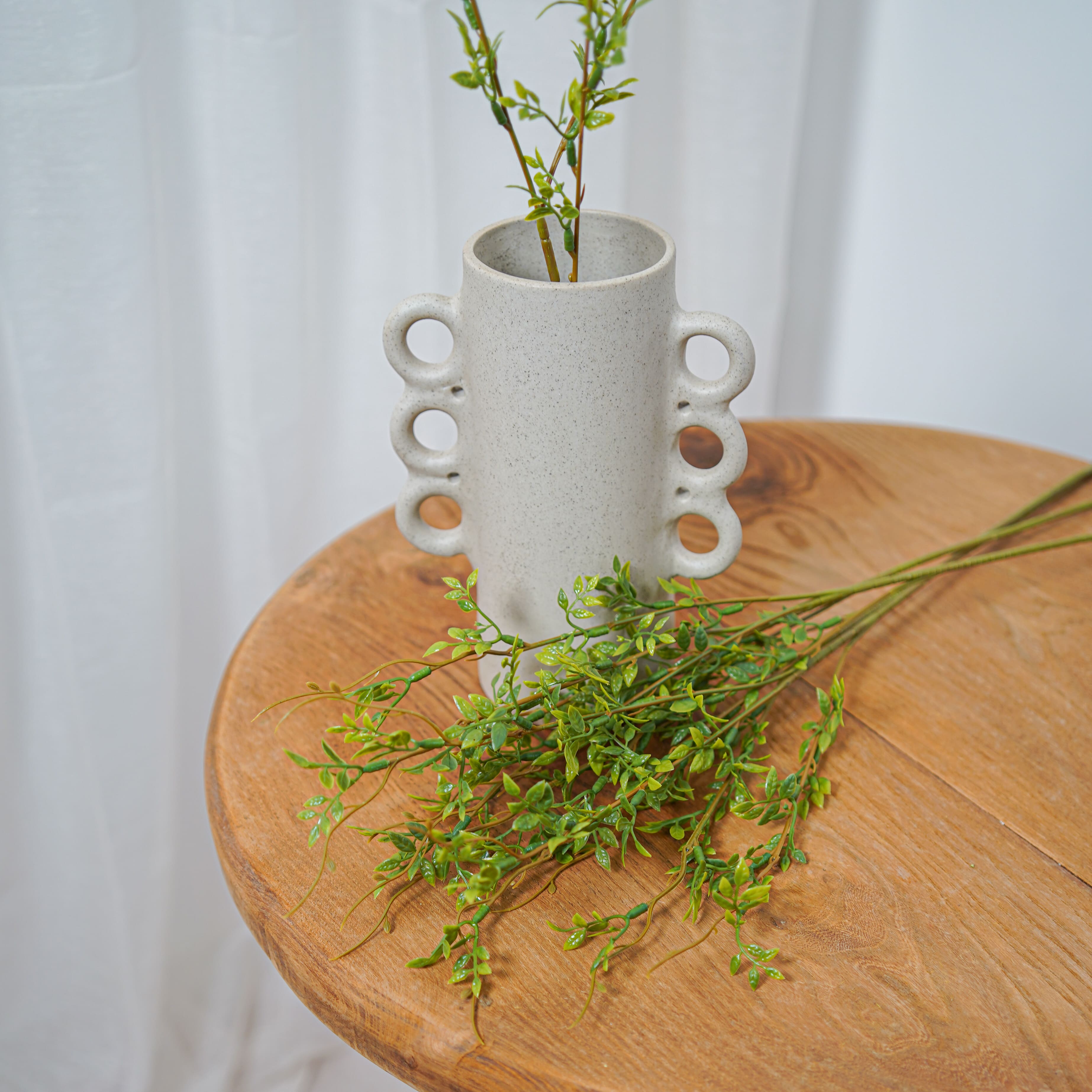 Flowrette Saule artificiel vert tige x1 toucher naturel