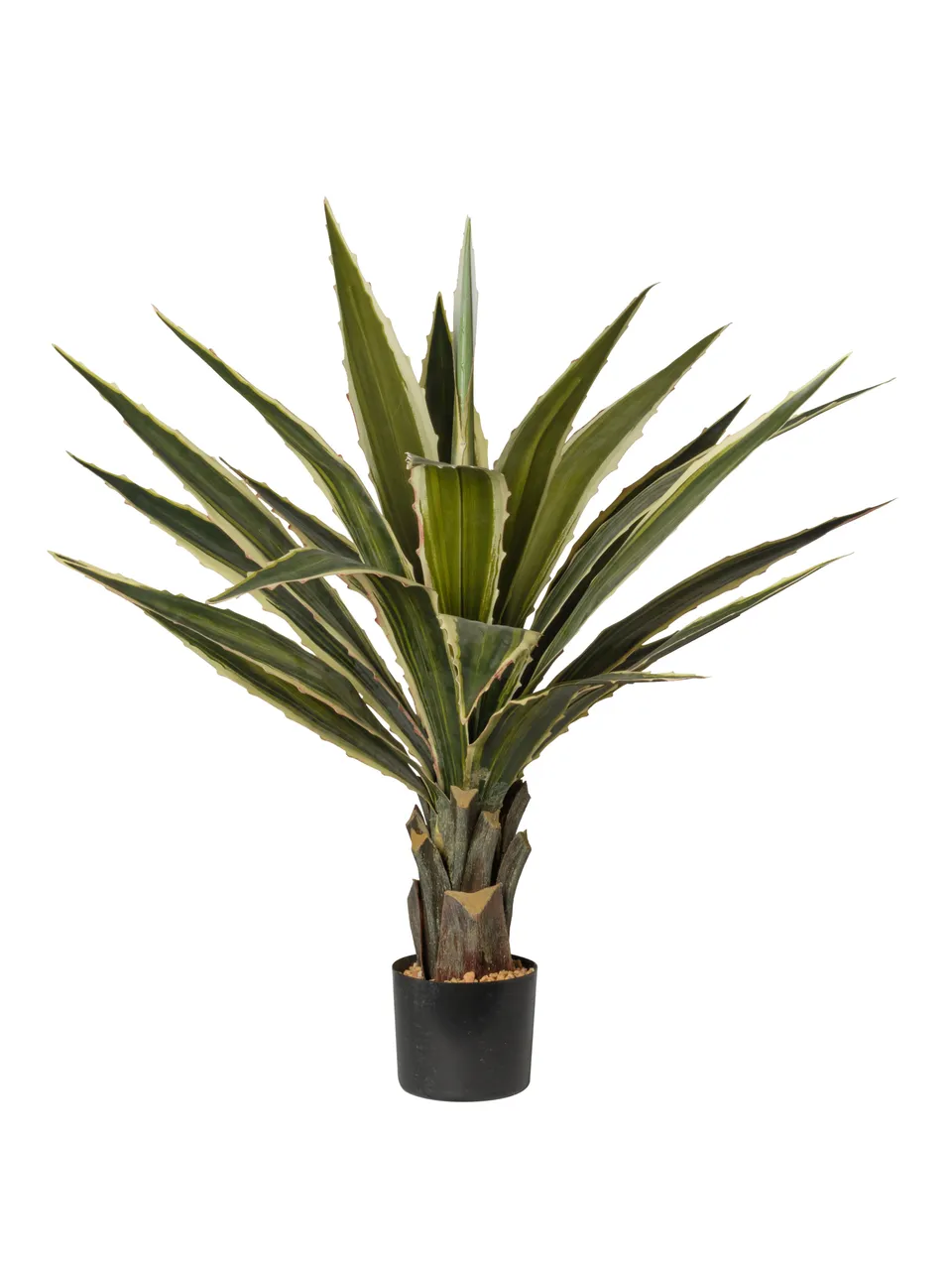 Feuillazur Rungis Yucca jaune plante artificielle 96cm