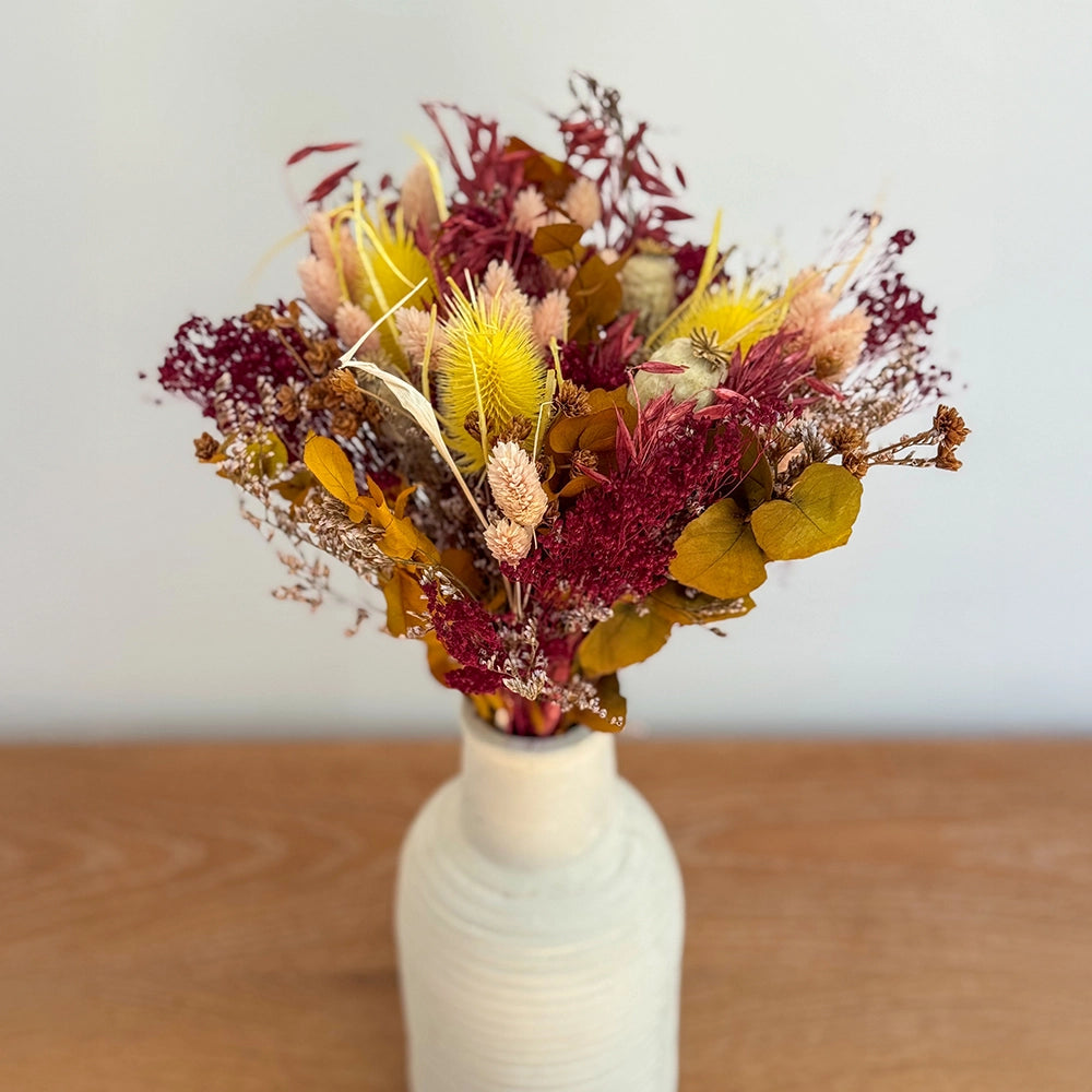 Flowrette Edouard bouquet fleurs séchées M coloré