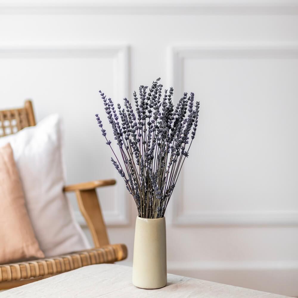 Flowrette Fleurs séchées Botte lavande bleue x1 fleur parfumée