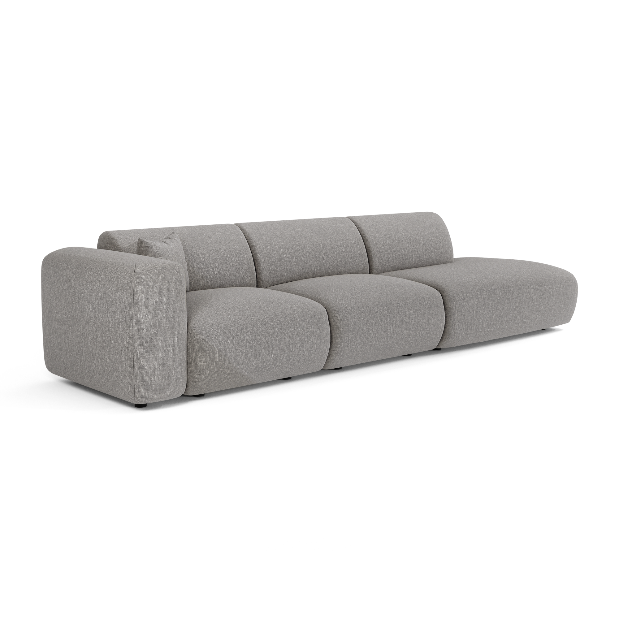 Sia Home Myra canapé droit beige 5 places confortable
