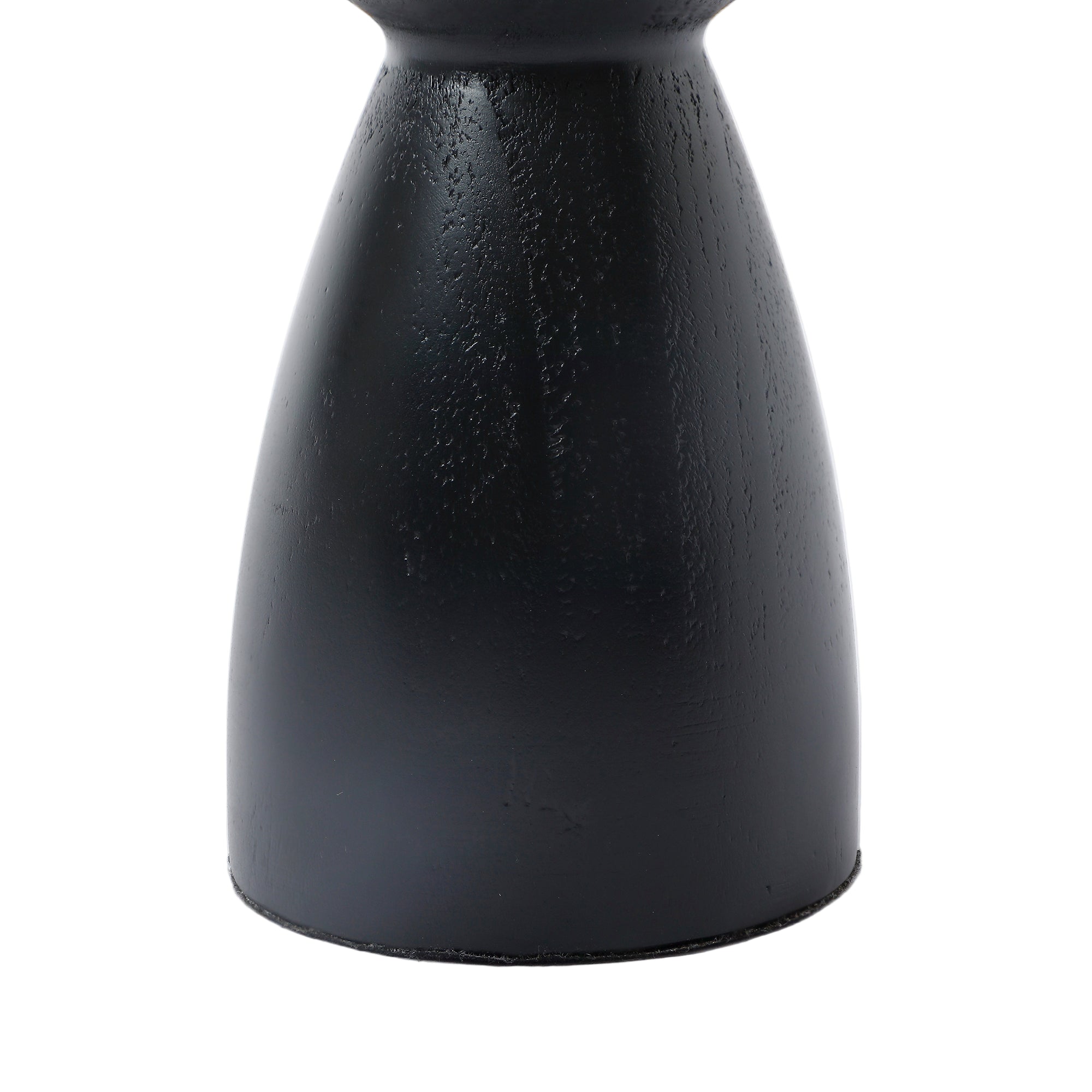 Sia Home Elya bougeoir bois noir 12 cm chandelle