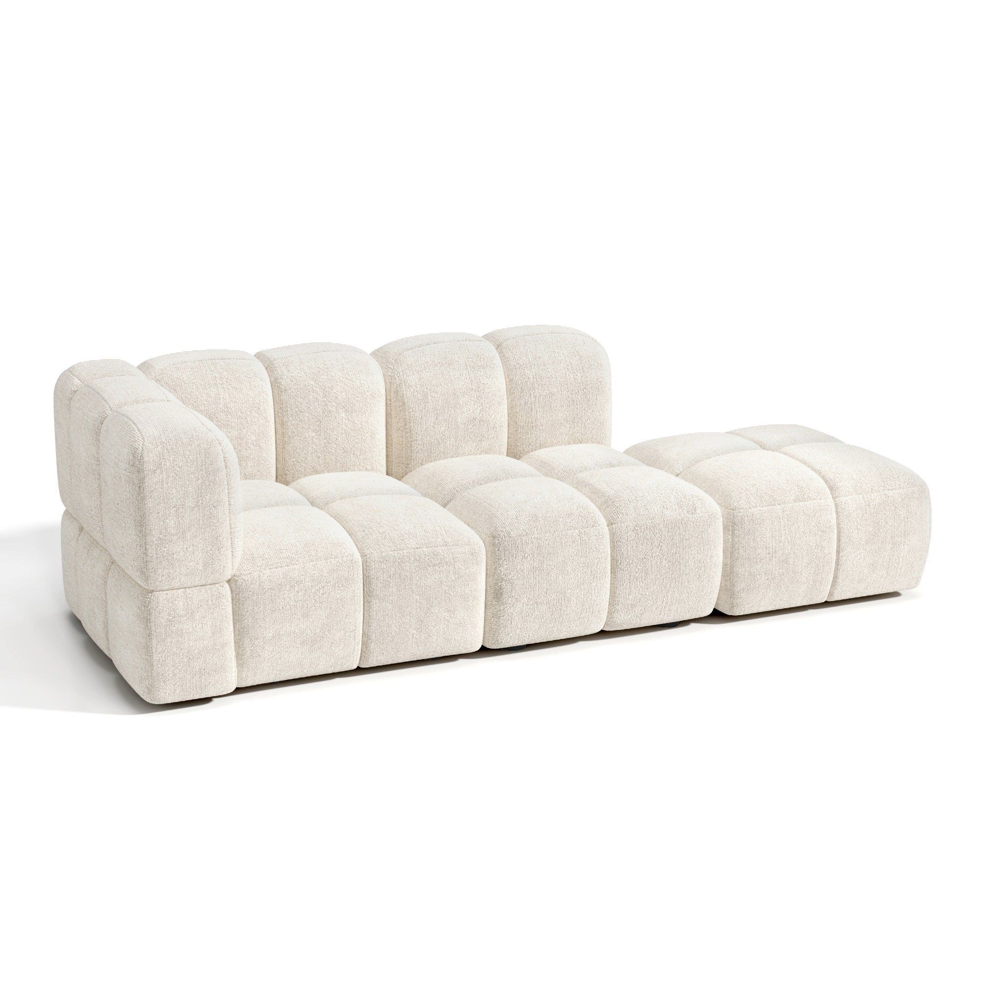 Sia Nubi canapé modulable gauche tissu salon