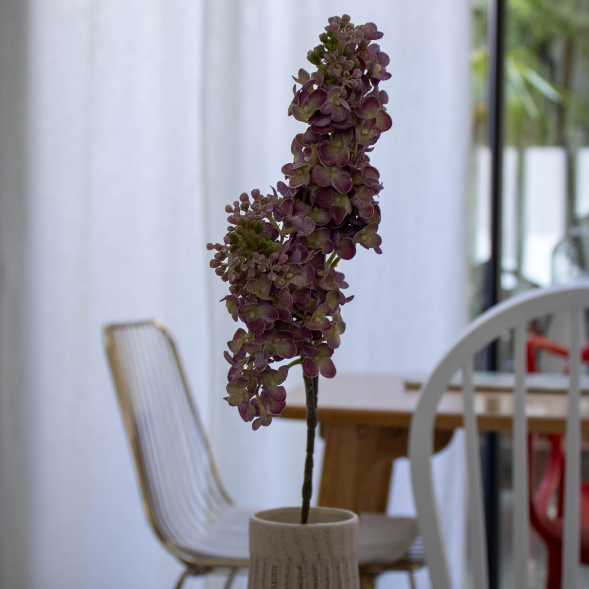 Flowrette Branche de lilas violet fleur artificielle x1 Real Touch