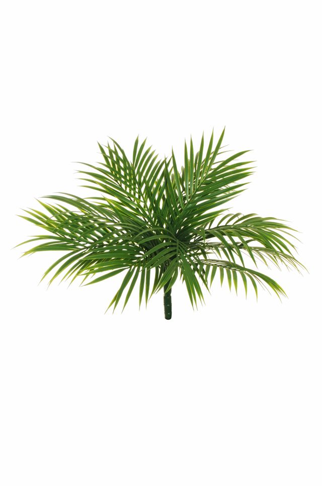 Feuillazur Rungis Areca palmier artificiel vert 48cm sans entretien
