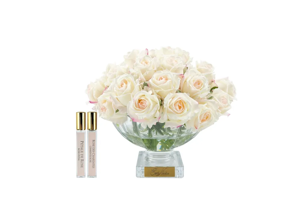 Côte Noire Centrepiece CPRB02 bouquet parfumé blush buds gold rose