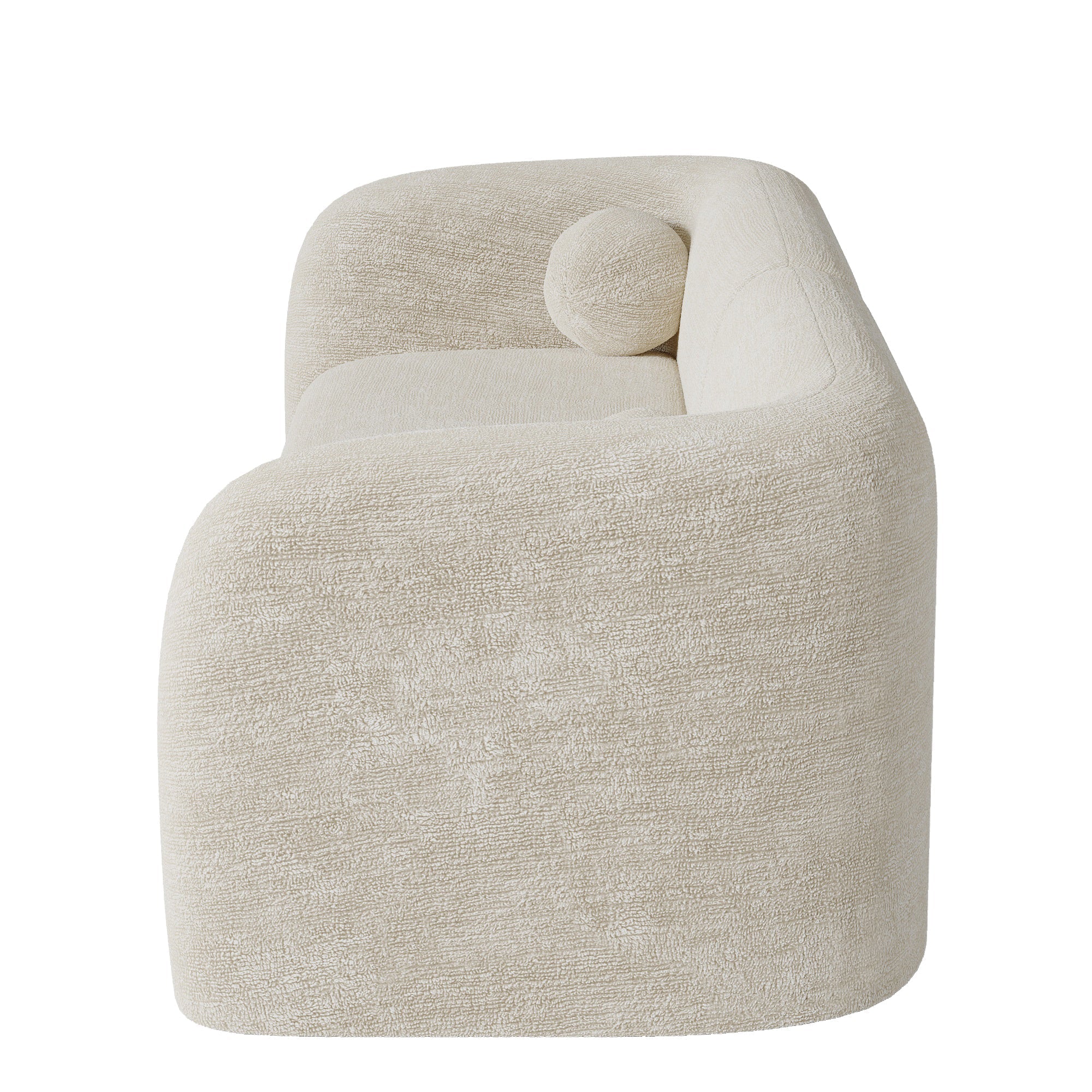 Sia Home Nola canapé crème coussins boules