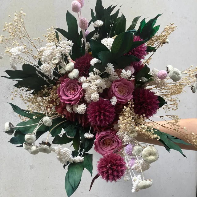 Ateliers Ouchamp Bouquets Rue Saint-Honoré rose 45 cm
