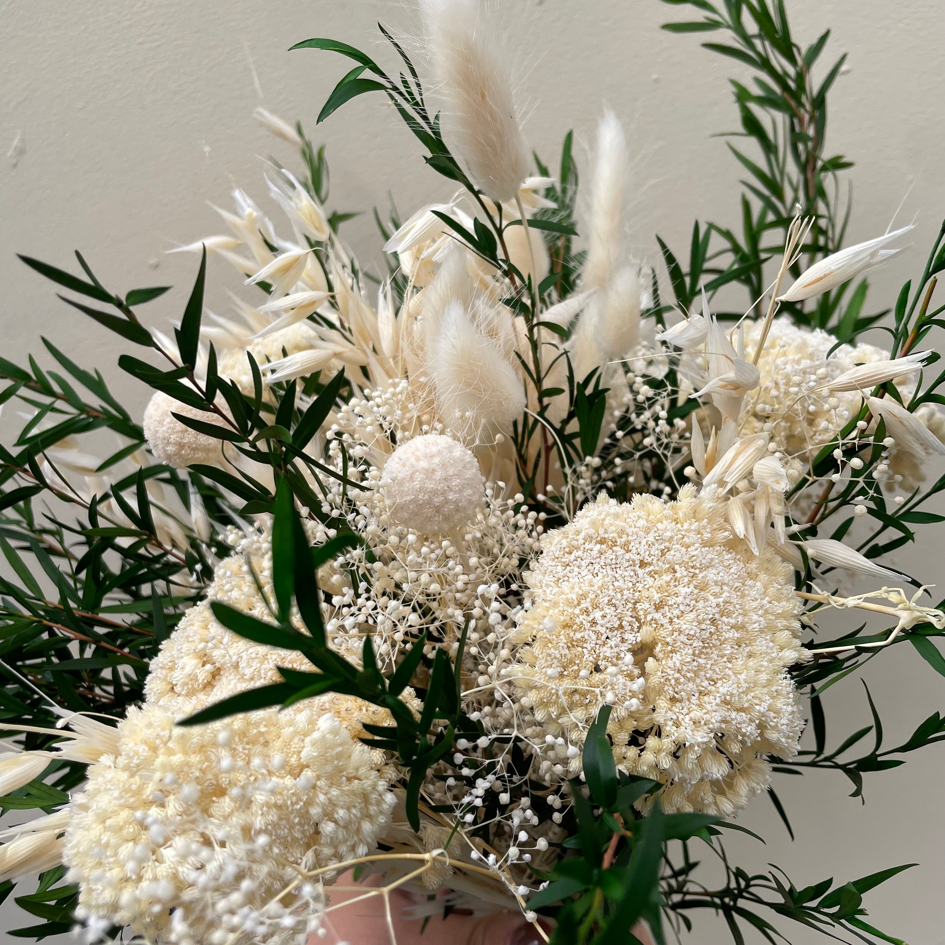 Ateliers Ouchamp Bouquets Belles Feuilles bouquet rose taille M 23 cm