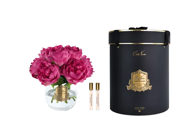 Côte Noire Heritage HP07 fleurs parfumées pivoines magenta
