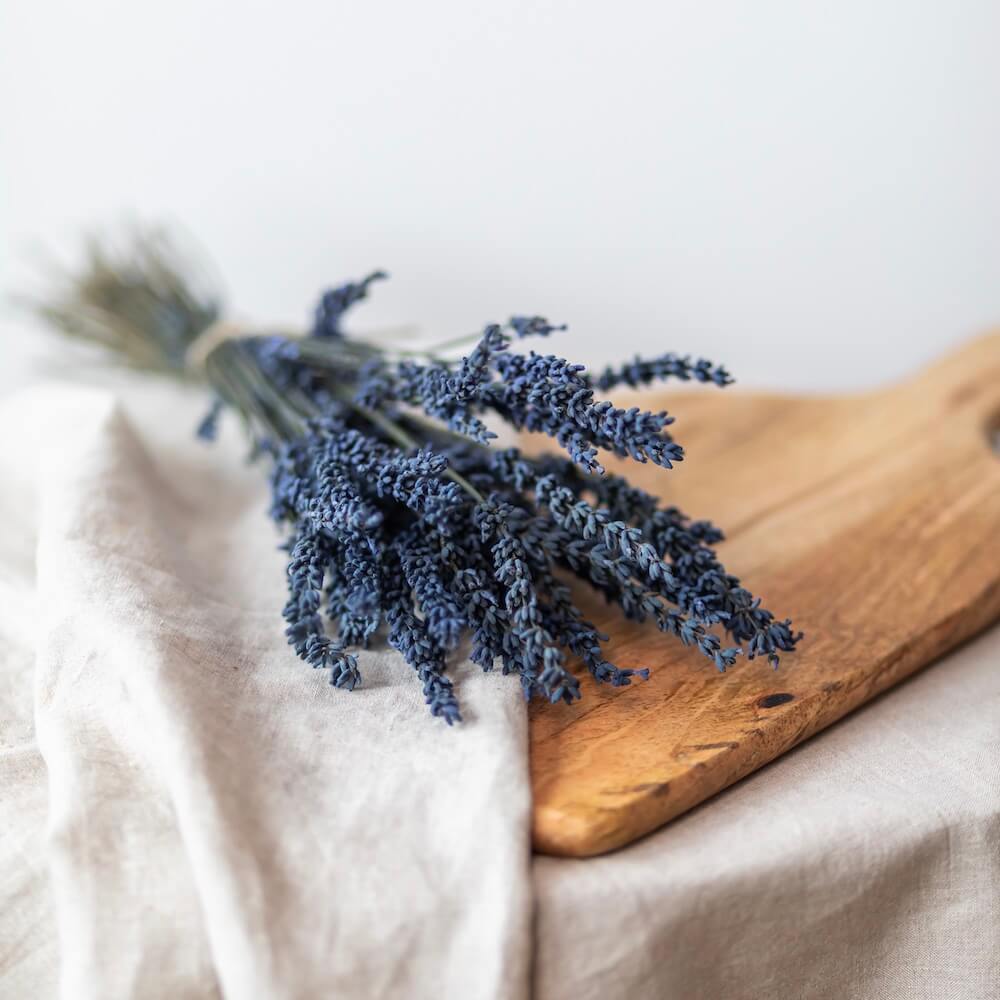 Flowrette Fleurs séchées Botte lavande bleue x1 fleur parfumée