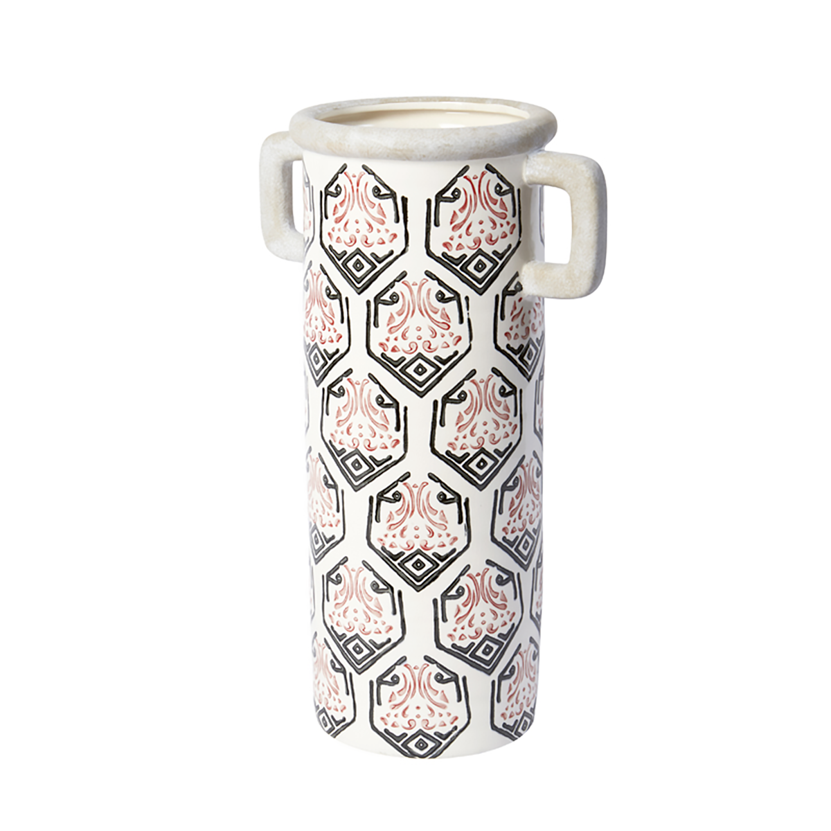 Sia Home Amaryllis vase céramique blanc 43 cm
