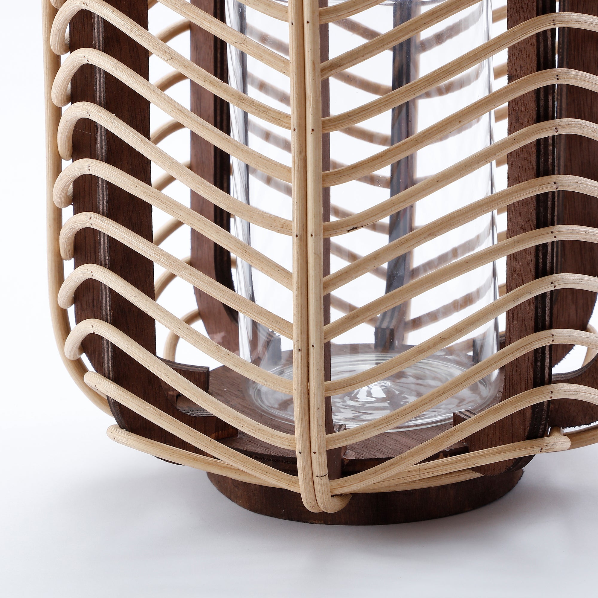 Sia Home Lanternes Nella 50,5 cm lanterne bois clair 50 cm