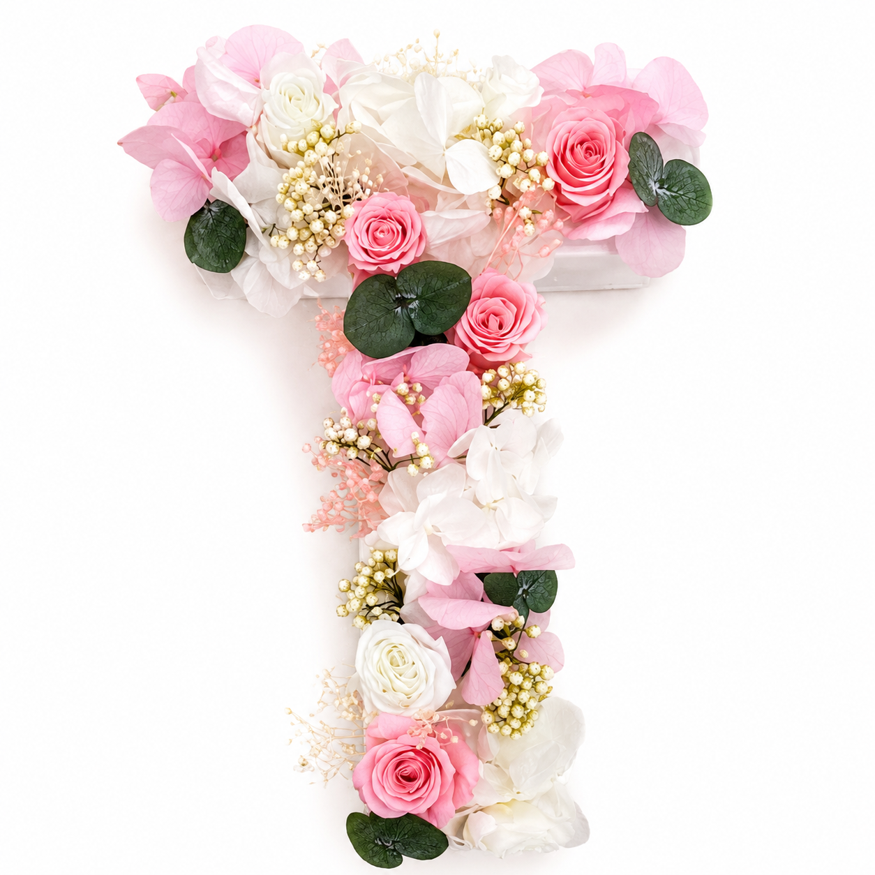 Ateliers Ouchamp Lettres Rue Cambon lettre fleurie 20 cm
