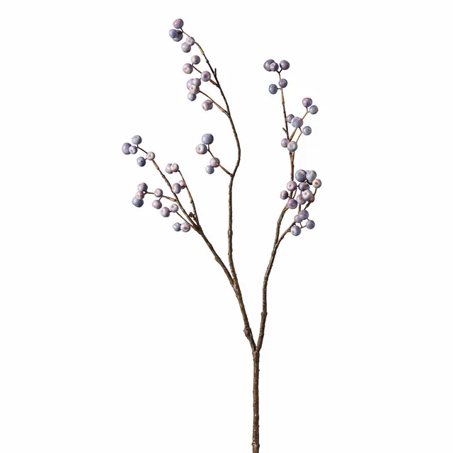 Sia Home Branche Baies Bleutées 90 cm bleue