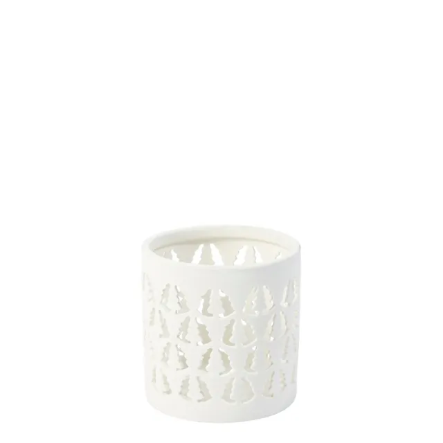 Sia Photophores Xmas Trees photophore blanc 7 cm