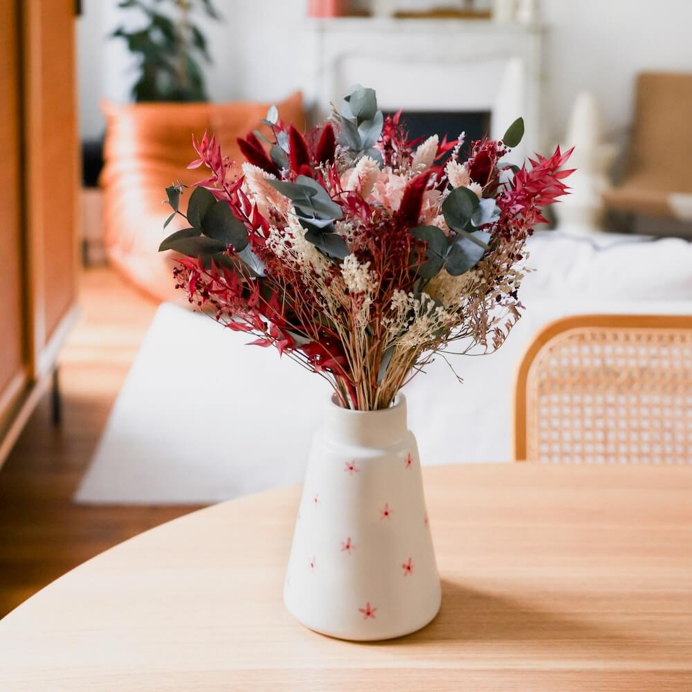 Flowrette Oscar bouquet fleurs séchées taille M printanier