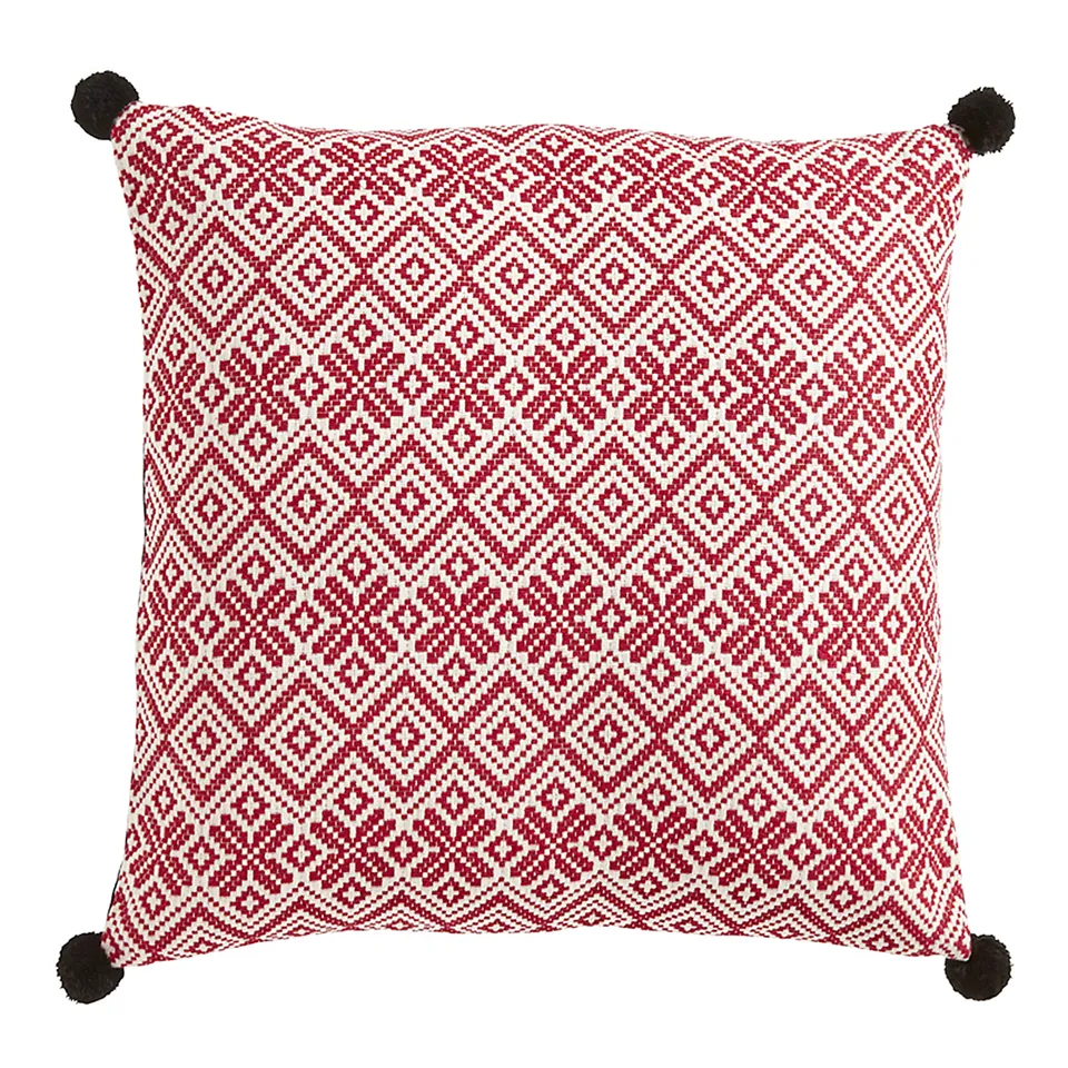 Sia Home Holly Jarre 18 cm céramique rouge Noël