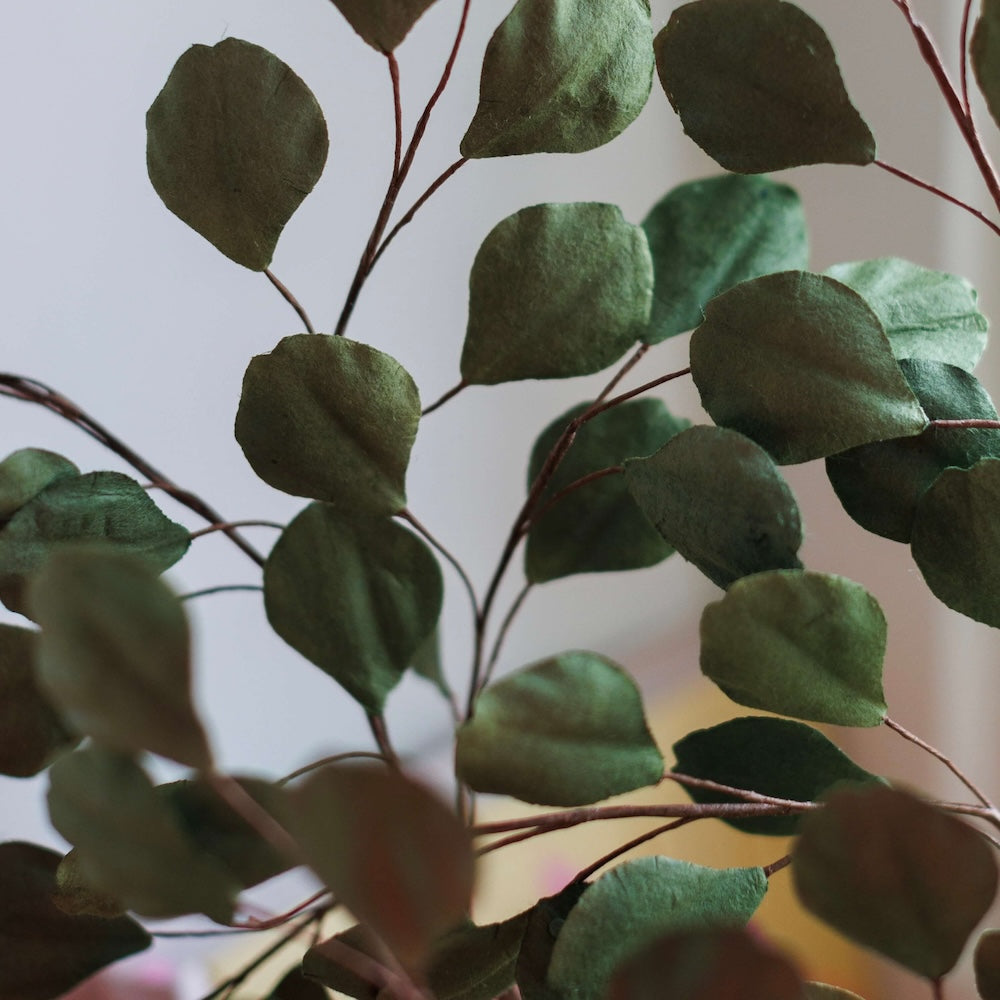 Flowrette Eucalyptus Gum Tree fleur papier vert clair x1 durable
