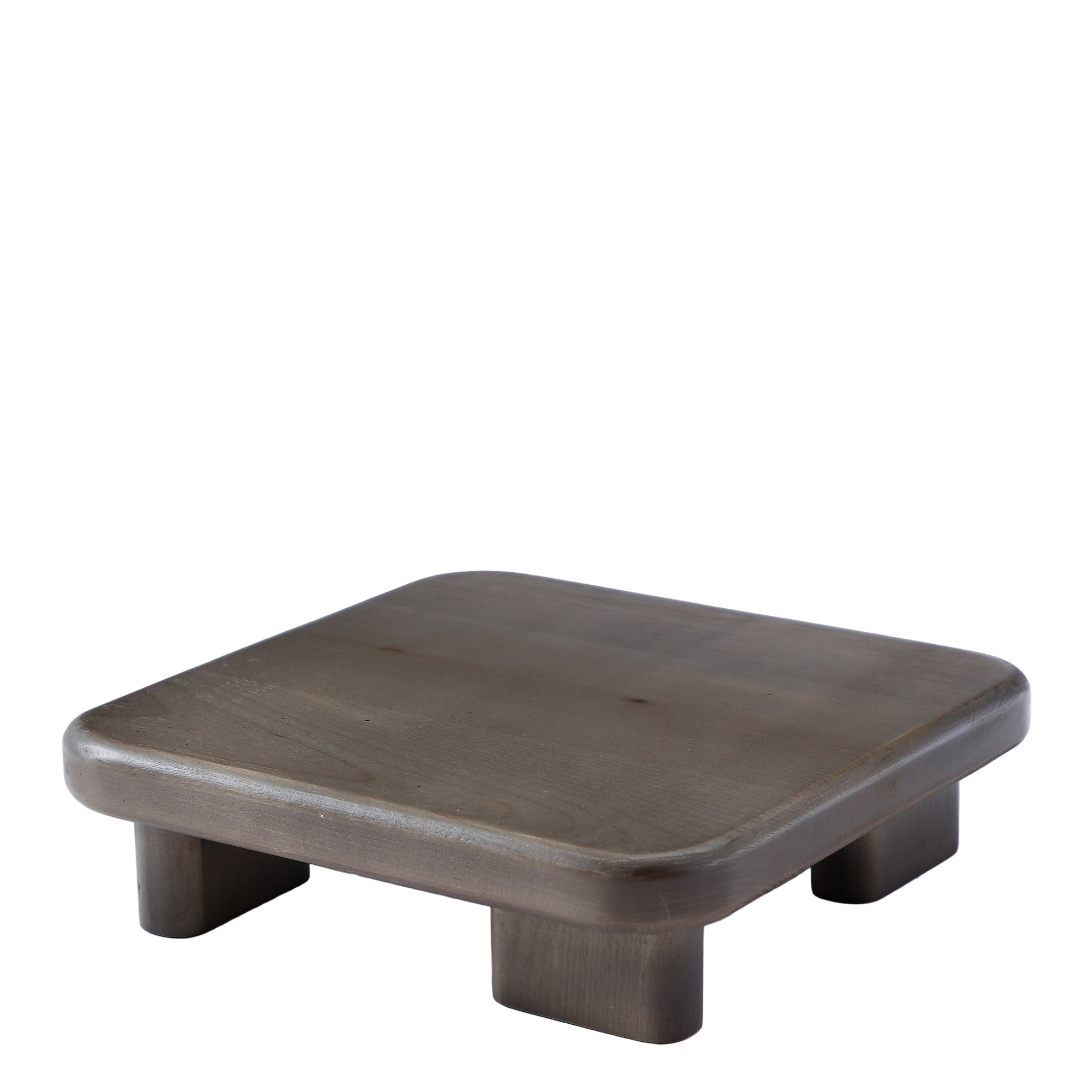 Sia Home Plateau Soho décoratif carré marron 24 cm