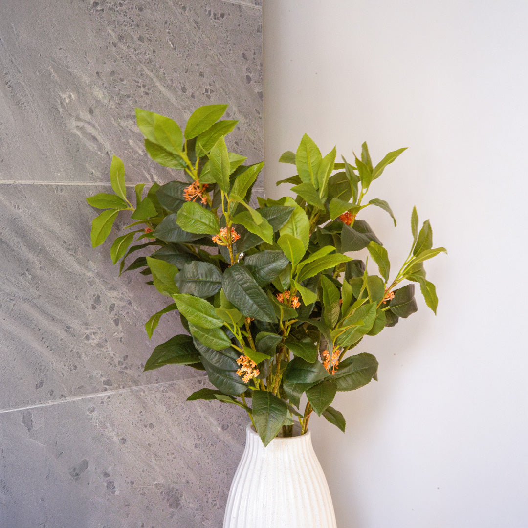 Flowrette Osmanthus branche artificielle orange x1