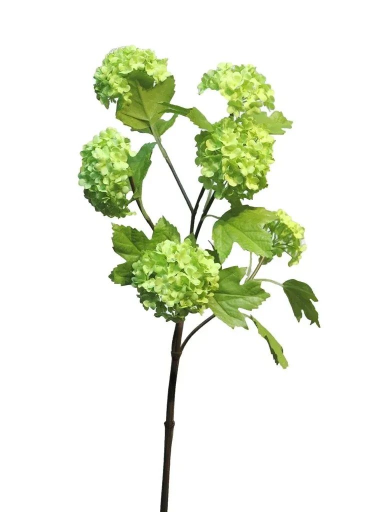 Feuillazur Rungis Branche viburnum vert 60cm artificielle