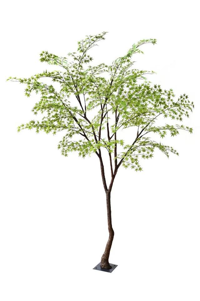 Feuillazur Rungis Mini Maple plante artificielle vert