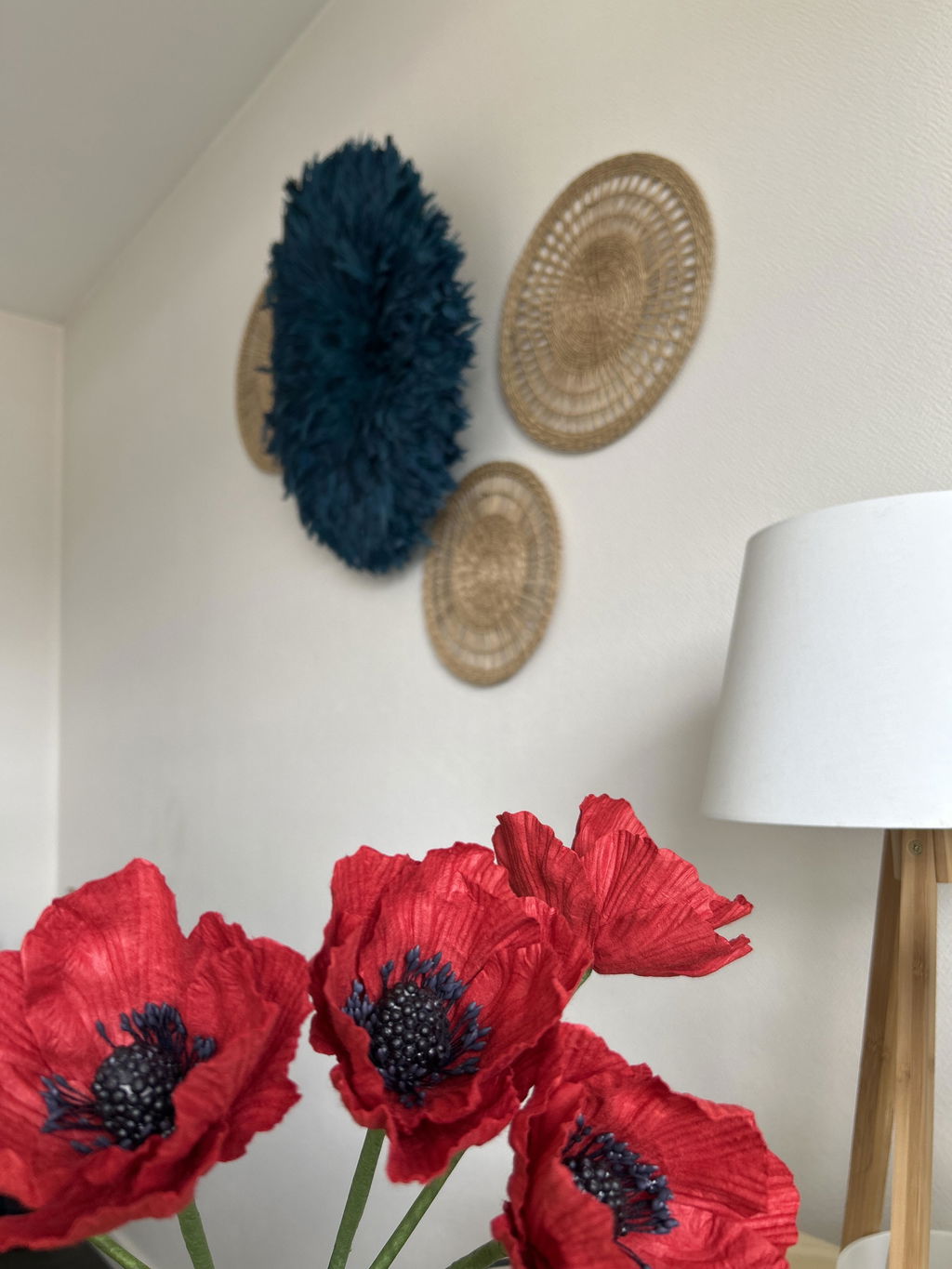 Flowrette Fleurs en papier Coquelicot rouge fleur durable