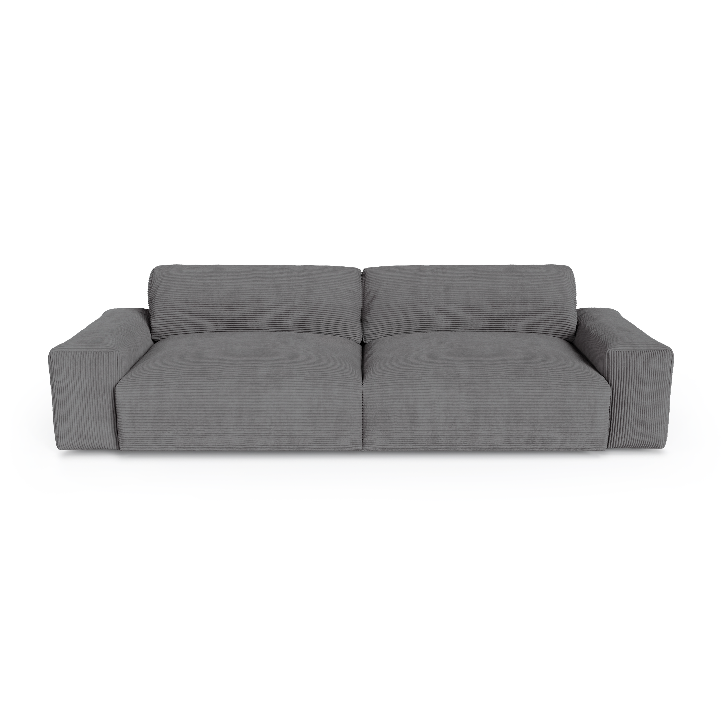 Sia Home Bliss canapé droit gris anthracite