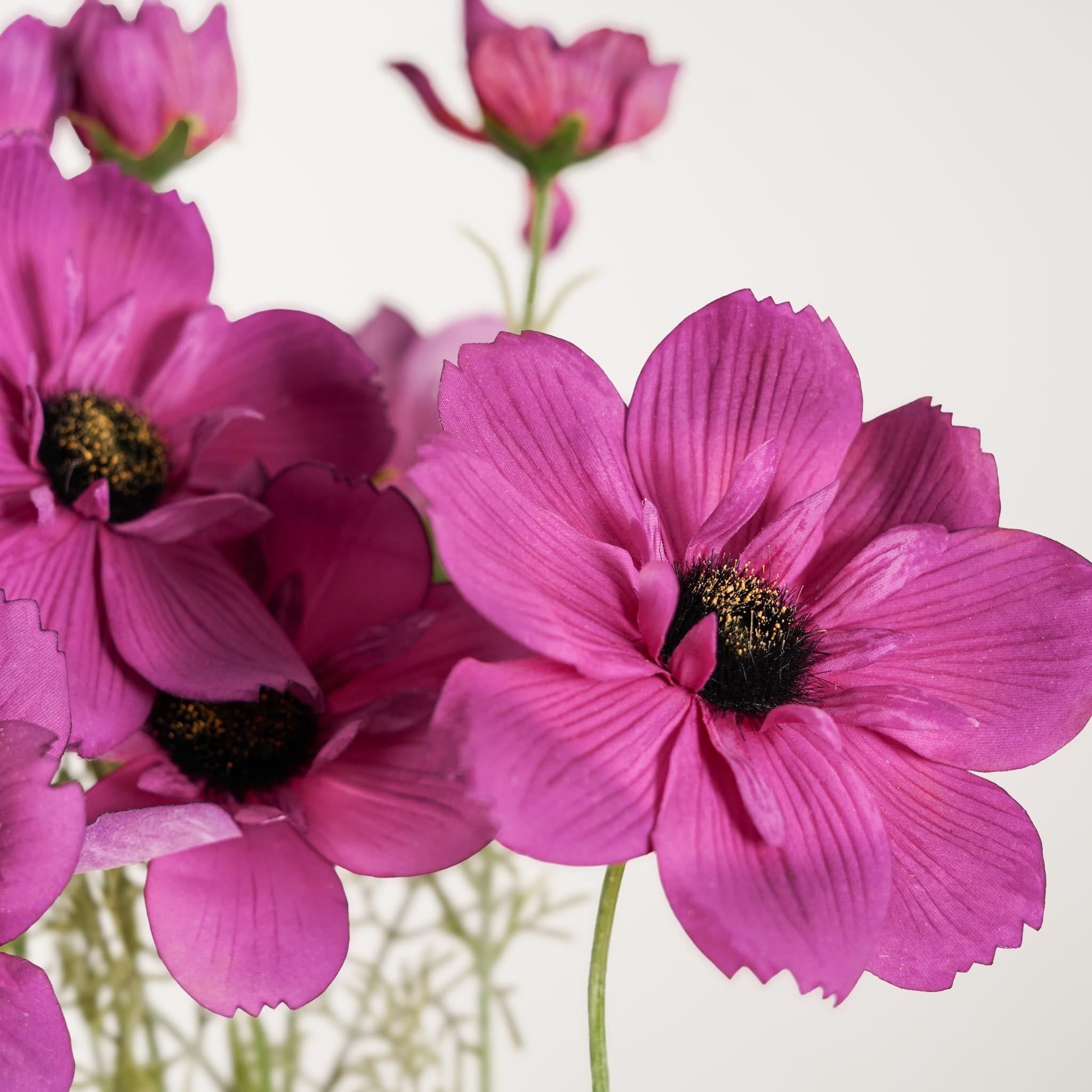 Flowrette Cosmos fuchsia fleur artificielle tige soyeuse