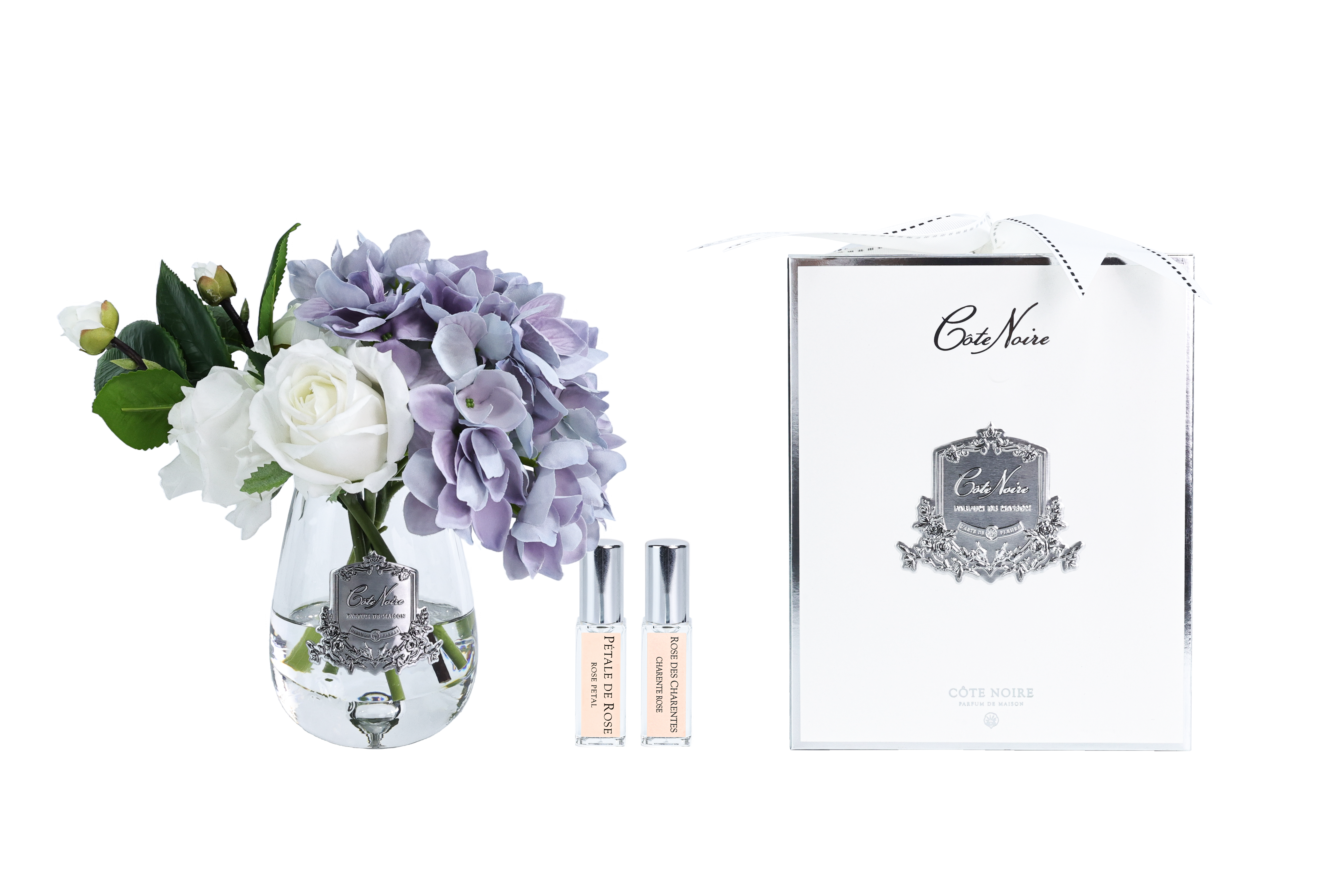 Côte Noire Perfumed TRH05 bouquet rose thé hortensia rose