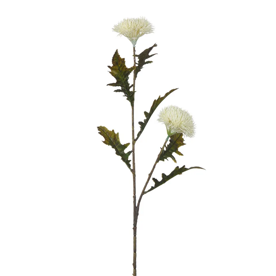 Sia Home Chardon tige fleur artificielle blanc 78 cm