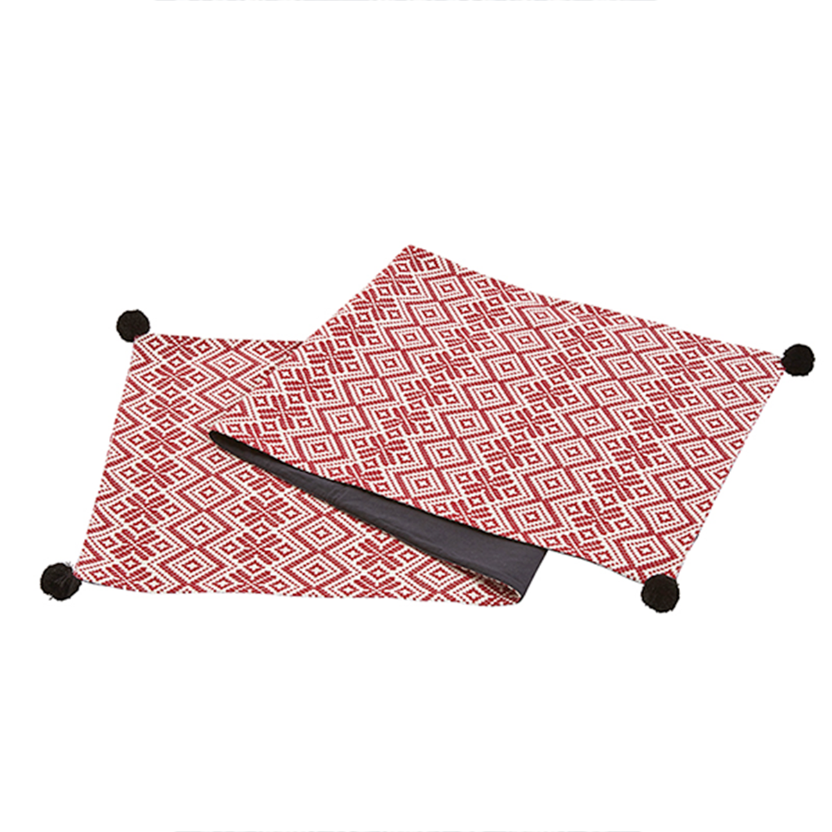 Sia Home Ginger chemin de table 140 cm rouge