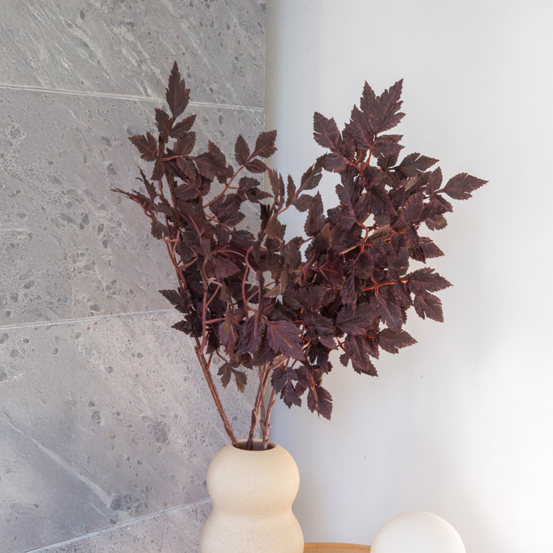 Flowrette Cimicifuga branche artificielle verte x1 automne