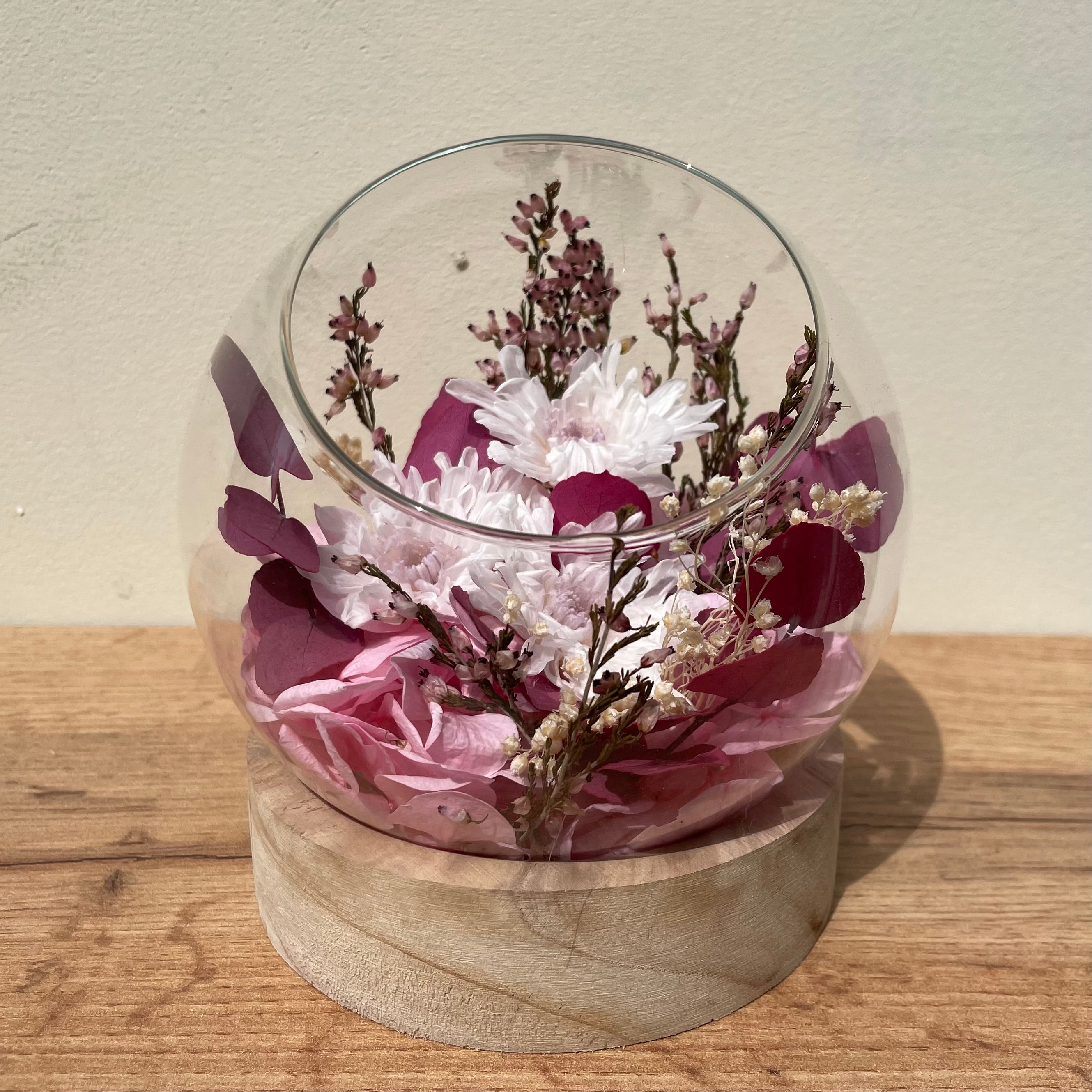 Ateliers Ouchamp Bulles Boulevard Bessières bulle S 10 cm dahlia