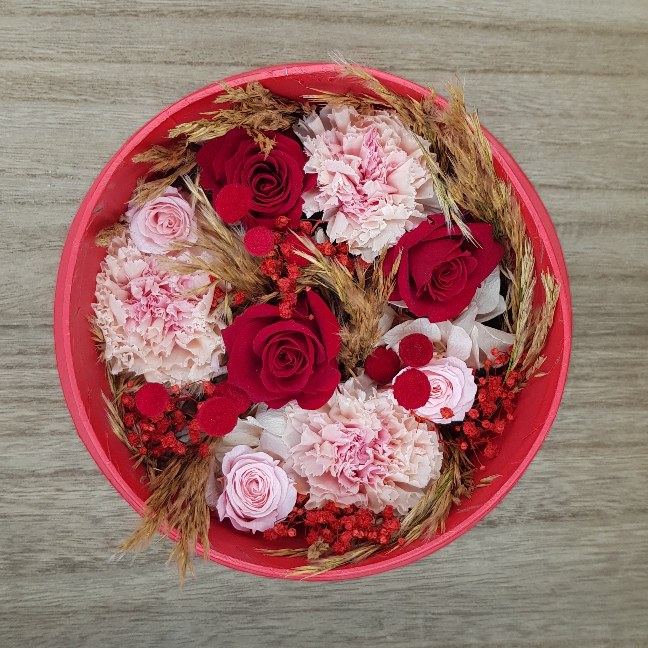Ateliers Ouchamp Rue Boule Rouge boîte chapeau rouge 14 cm