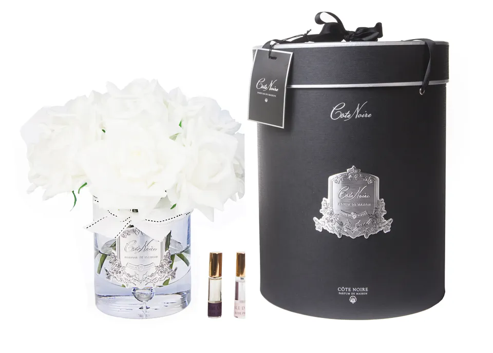 Côte Noire Grand Bouquets LTW01 bouquet artificiel blanc ivoire