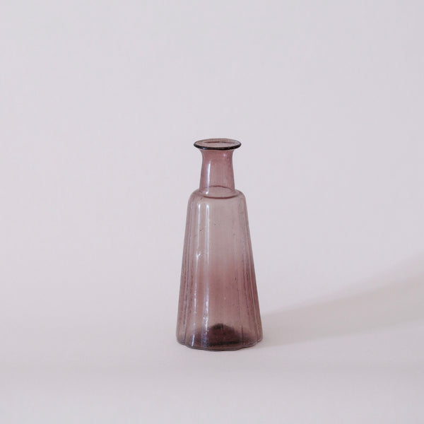 Flowrette Soliflore vase verre recyclé transparent