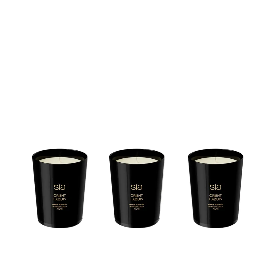 Sia Home Orient Exquis bougie parfumée noire
