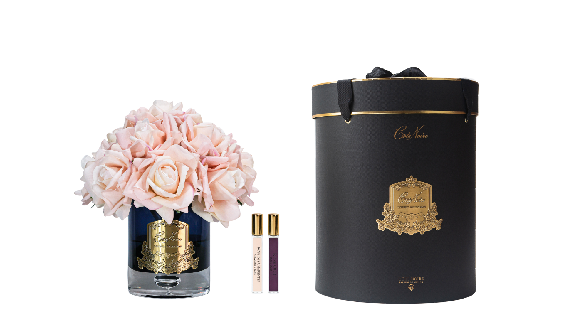 Côte Noire Grand Bouquets LTWB15 bouquet artificiel rose champagne