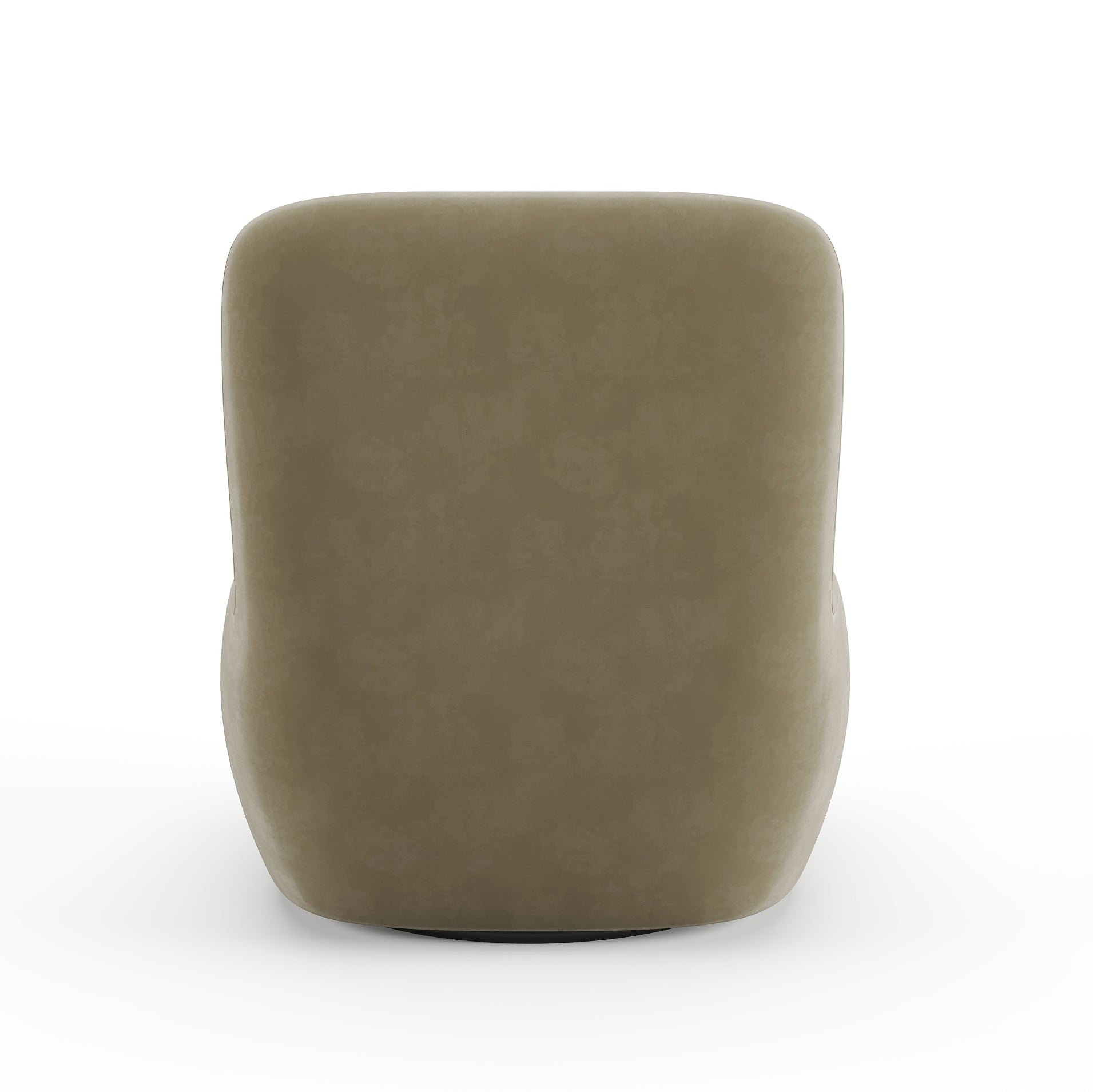 Sia Jena fauteuil pivotant beige tissu salon