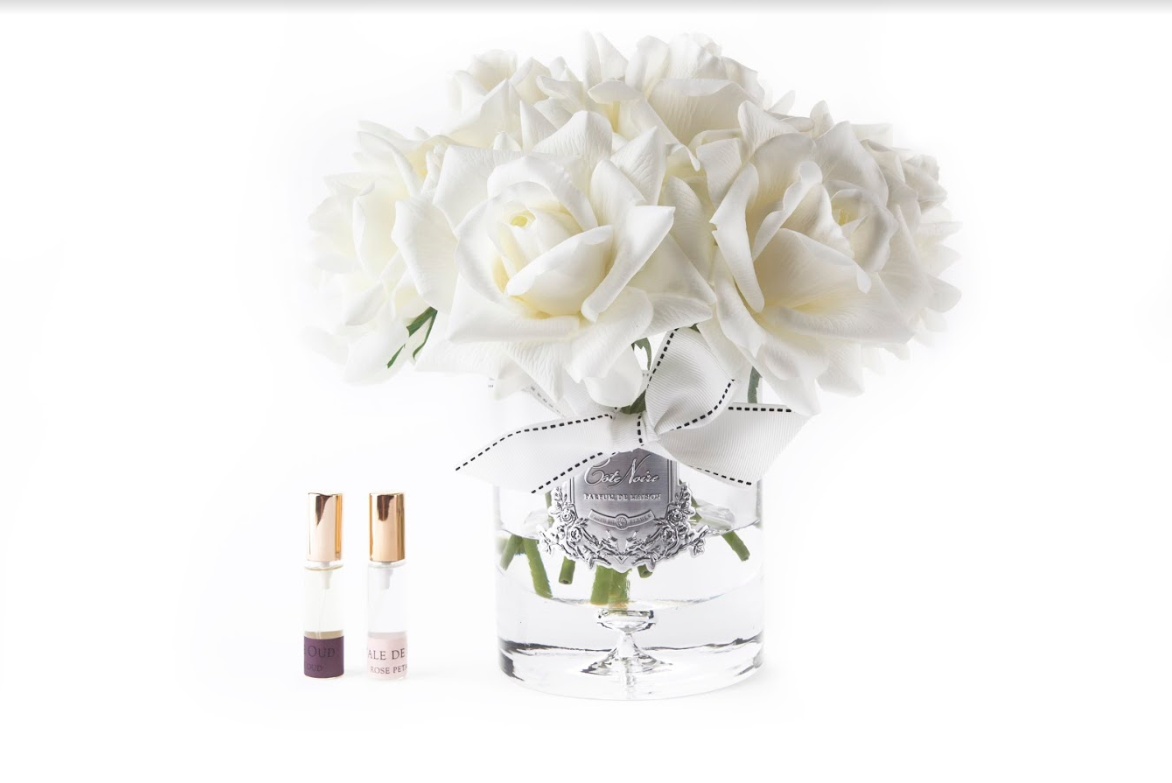Côte Noire Grand Bouquets LTW01 bouquet artificiel blanc ivoire