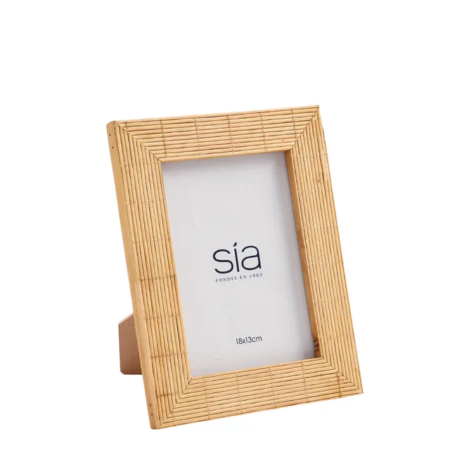 Sia Home Cadres-Photos Bali cadre bambou 13x18 beige