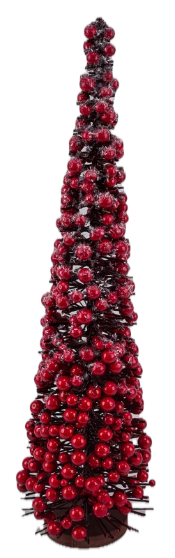Feuillazur Rungis Produits de saison sapin sucré rouge 15x15x61cm