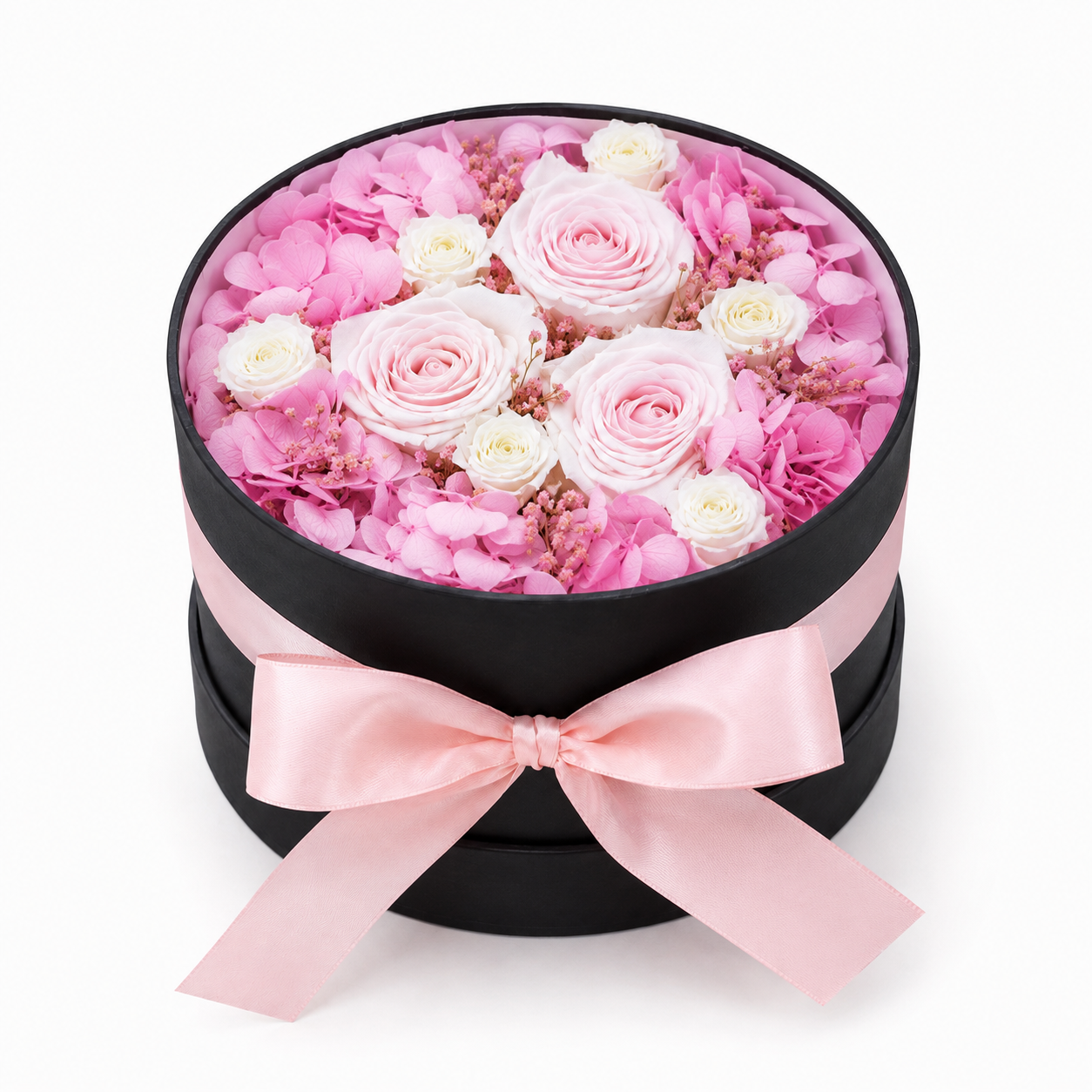 Ateliers Ouchamp Boîtes Rue des Rosiers boîte 14 cm rose