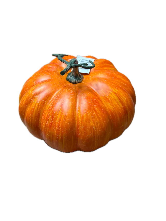 Feuillazur Rungis Citrouille réaliste orange petite déco automne