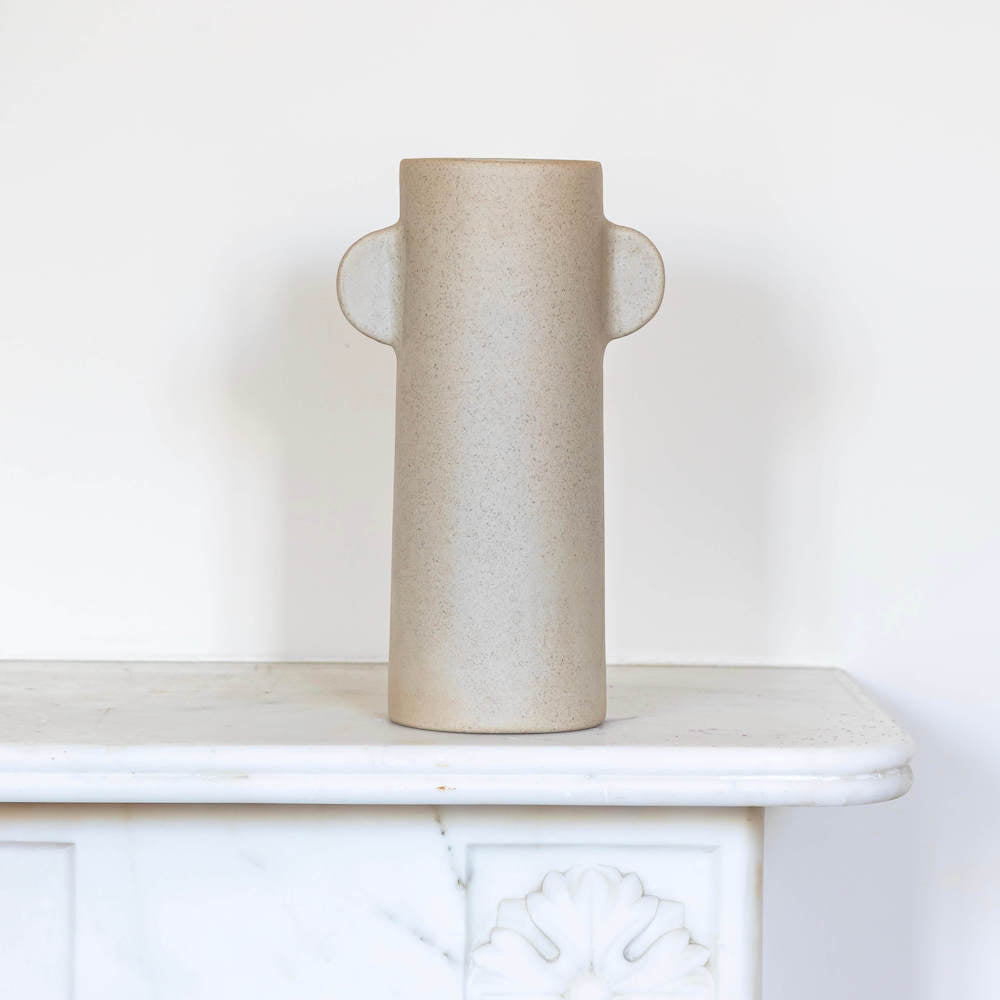 Flowrette Vases Totem vase grès fait main bouquet M L